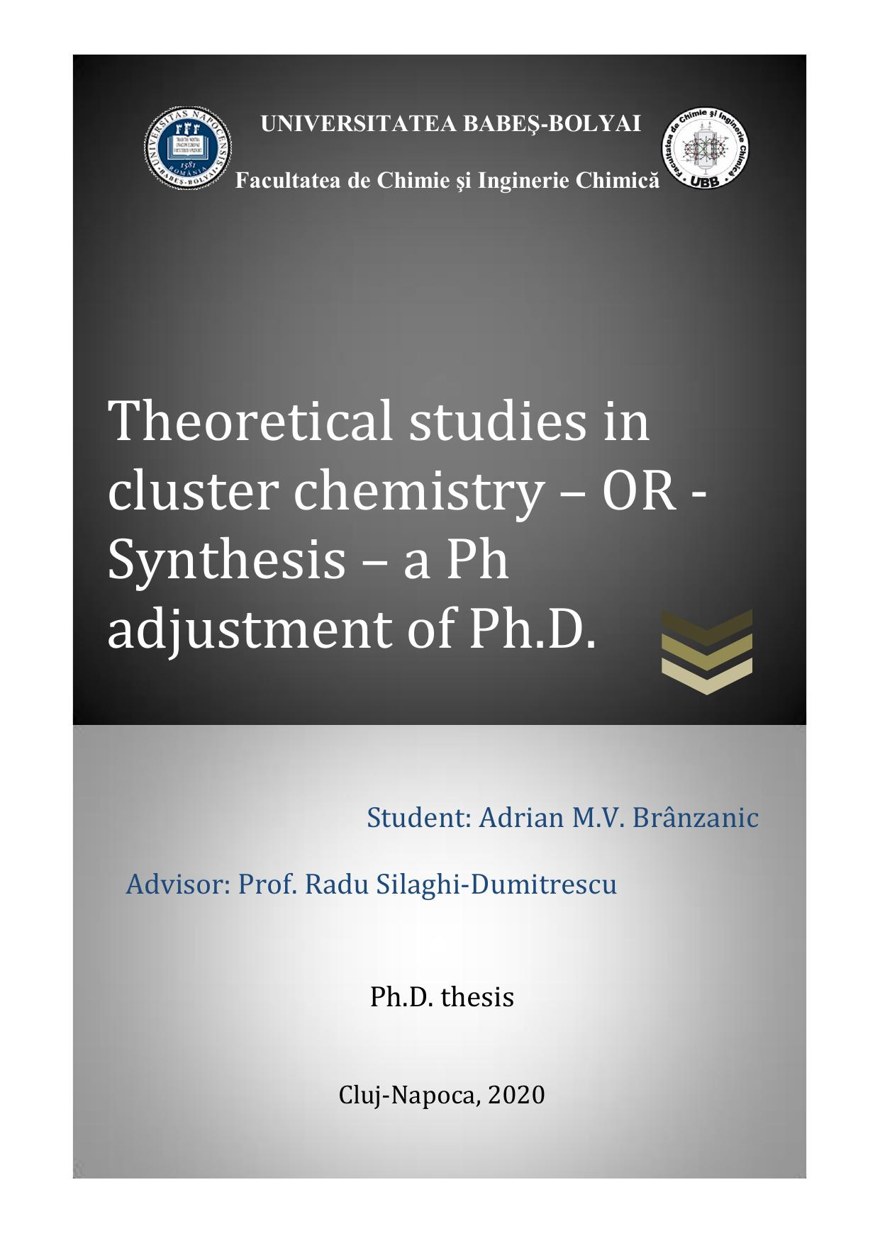 Title page of the thesis